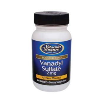 Sulfato de Vanadio 2mg (Massa Muscular + Diabetes) Vitamin Shoppe