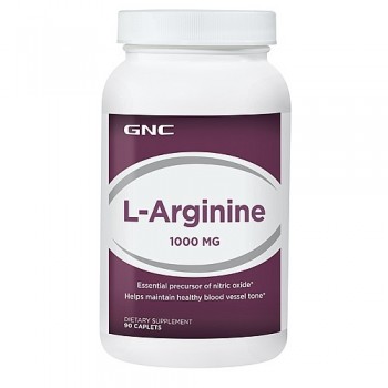 GNC L-Arginina 1000mg 90 (Vaso Dilatador)