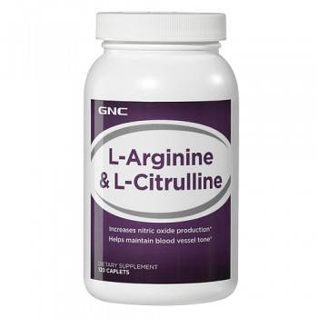 GNC Citrulina Malato 500mg + L-Arginina 500mg