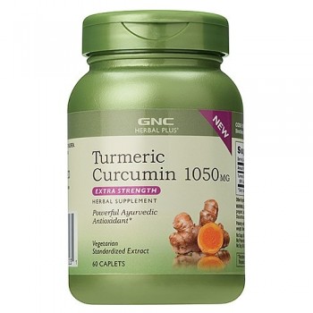 GNC Curcuma 1050mg (Curcumina Turmérico) Dosagem Extra 