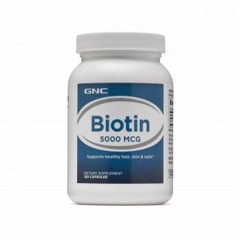 GNC Biotina 5.000mcg (Queda de Cabelo) 120