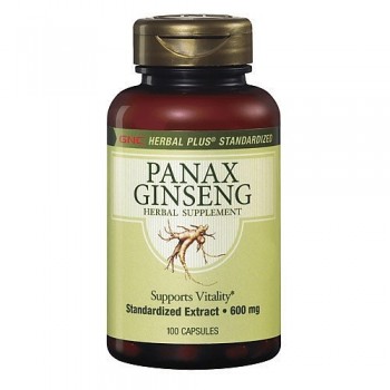 GNC Ginseng Panax 600mg (Vitalidade + Energia)