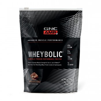 GNC Whey Protein Wheybolic AMP (Chocolate)