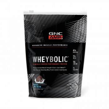 GNC Whey Protein Wheybolic AMP (Cookies e Creme)