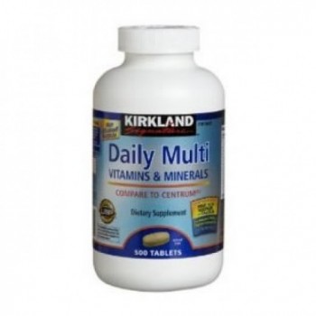 Multivitamina Diaria p/ Adultos Kirkland 500 (1 Ano de Terapia)