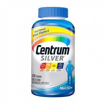 Centrum Silver Men um frasco com 250 comprimidos para Homens Acima dos 50.