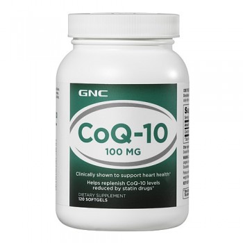 GNC Coenzima Q-10 100mg (CoQ-10) 120