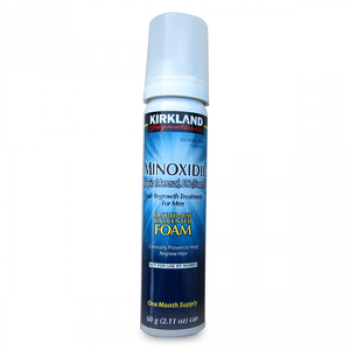 Minoxidil Mousse (Tratamento Calvície e Crescimento Capilar) Kirkland 60gr