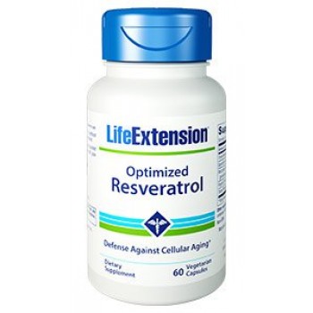 Resveratrol Otimizado 250mg (Anti-Envelhecimento) Life Extension 60