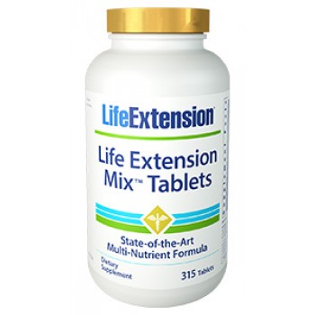 Mix Tablets (Nutrição Concentrado de Vegetais e Frutas) Life Extension 240