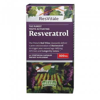 ResVitále Resveratrol 500mg (Antioxidante)