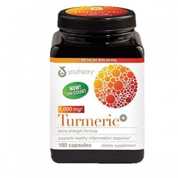 Turmeric Fórmula 1000mg Youtheory (180 Cápsulas)