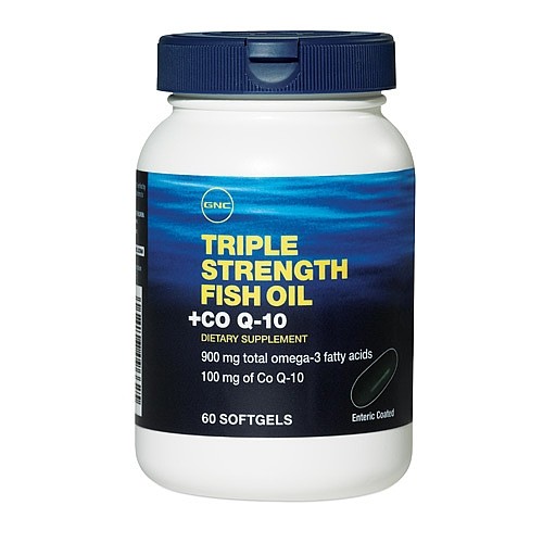 GNC Ômega3 Força Tripla + Coenzima Q10 100mg (Óleo de Peixe)