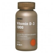 GNC Vitamina D-3 1000 UI (Absorção de Cálcio)