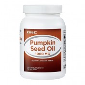 GNC Óleo de Semente de Abóbora 1000mg (Saúde da Próstata)