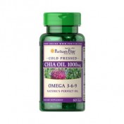 Óleo de Chia 100mg (Omega 3-6-9) Puritan 