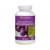 Resveratrol 250mg + Extrato de Vinho Tinto 10mg Trunature um frasco contendo 140 cápsulas, para promover a saúde antioxidante. 