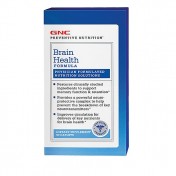 GNC Saúde do Cérebro Preventive Nutrition um frasco com 60 cápsulas para fortalecer a saúde neural.