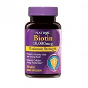 Biotina 10.000mcg Natrol (Queda de Cabelo) 100