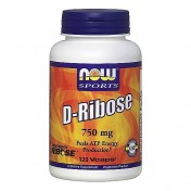 D-Ribose 750mg (Pré-Pós Treinamento) NOW