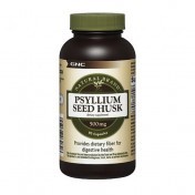 GNC Psyllium Husk 500mg Fibra Natural (Regulador Intestinal) 180