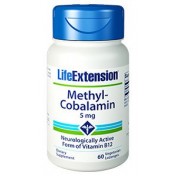 Metilcobalamina 5mg (Vitamina B-12) Life Extension 60