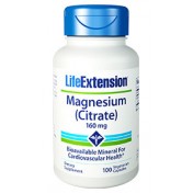 Magnesium Citrate 160mg (Citrato de Magnésio) Life Extension 100